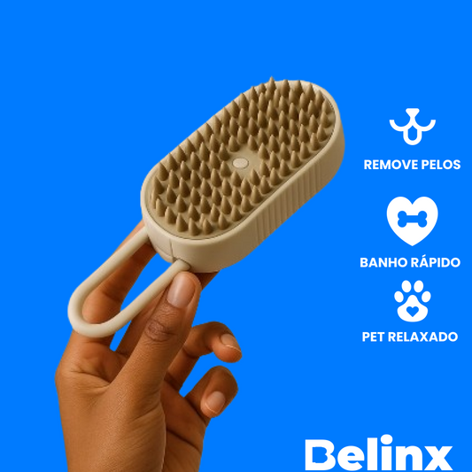 Belinx™ Escova a vapor para cães